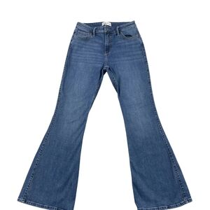 Abercrombie & Fitch Classic Blue Wide Leg Jeans